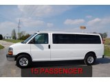 2014 Summit White Chevrolet Express 3500 Passenger Extended LT #103234140