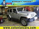 2011 Bright Silver Metallic Jeep Wrangler Unlimited Sahara 70th Anniversary 4x4 #103241242