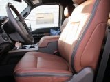 2015 Ford F350 Super Duty Platinum Crew Cab 4x4 DRW Platinum Pecan Interior