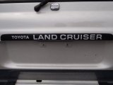 1995 Toyota Land Cruiser  Marks and Logos