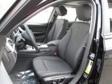 2015 BMW 3 Series 320i xDrive Sedan Black Interior