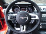 2015 Ford Mustang EcoBoost Coupe Steering Wheel