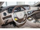 2015 Mercedes-Benz S 550 Sedan Silk Beige/Espresso Brown Interior