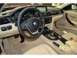 2015 BMW 3 Series 328i Sedan Venetian Beige Interior