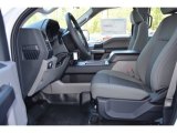 2015 Ford F150 XL SuperCrew Medium Earth Gray Interior