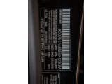 2015 CLA Color Code for Night Black - Color Code: 696