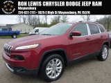 2015 Deep Cherry Red Crystal Pearl Jeep Cherokee Limited 4x4 #103323517