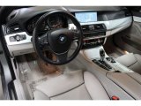 2012 BMW 5 Series 535i Sedan Everest Gray Interior