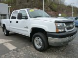 2004 Chevrolet Silverado 2500HD LS Crew Cab 4x4 Front 3/4 View