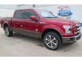 2015 Ruby Red Metallic Ford F150 King Ranch SuperCrew 4x4 #103361900