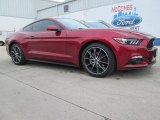 2015 Ruby Red Metallic Ford Mustang EcoBoost Coupe #103361896