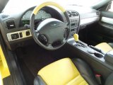 2002 Ford Thunderbird Deluxe Roadster Inspiration Yellow Interior