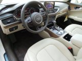 2016 Audi A7 3.0 TFSI Premium Plus quattro Atlas Beige Interior
