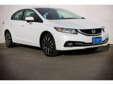 2015 White Orchid Pearl Honda Civic EX-L Sedan #103398433