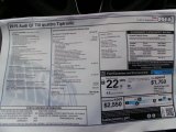 2015 Audi Q7 3.0 TDI Prestige quattro Window Sticker
