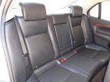 2011 Saab 9-3 2.0T Sport Sedan Rear Seat