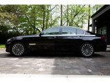 2012 Jet Black BMW 7 Series 740i Sedan #103460743