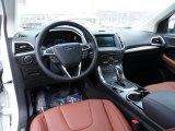 2015 Ford Edge Titanium AWD Cognac Interior