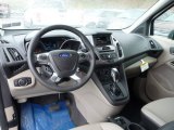2015 Ford Transit Connect XLT Wagon Medium Stone Leather Interior