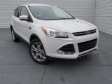 2015 White Platinum Metallic Tri-Coat Ford Escape Titanium #103483907