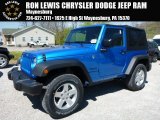 2015 Hydro Blue Pearl Jeep Wrangler Sport 4x4 #103519114