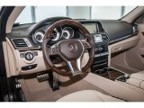 2015 Mercedes-Benz E 550 Cabriolet Silk Beige/Espresso Brown Interior