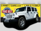 2015 Bright White Jeep Wrangler Unlimited Sahara 4x4 #103551601