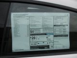 2015 BMW 4 Series 428i xDrive Gran Coupe Window Sticker