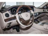 2016 Mercedes-Benz S Mercedes-Maybach S600 Sedan Silk Beige/Espresso Brown Interior