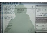 2015 Mercedes-Benz G 550 Window Sticker