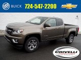 2015 Brownstone Metallic Chevrolet Colorado Z71 Extended Cab 4WD #103551931