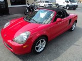 2000 Toyota MR2 Spyder Roadster Front 3/4 View