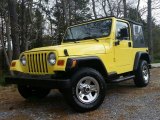 2001 Solar Yellow Jeep Wrangler SE 4x4 #103587174