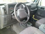 2001 Jeep Wrangler SE 4x4 Agate Black Interior