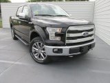2015 Tuxedo Black Metallic Ford F150 Lariat SuperCrew 4x4 #103586977