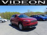 2014 Deep Cherry Red Crystal Pearl Jeep Cherokee Limited 4x4 #103623819