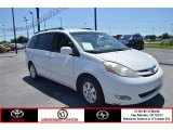 2007 Arctic Frost Pearl White Toyota Sienna XLE #103623558