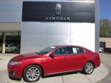 2012 Lincoln MKS Red Candy Metallic