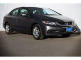 2015 Modern Steel Metallic Honda Civic LX Sedan #103649037