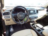 2016 Kia Sorento EX AWD Stone Beige Interior