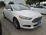 2016 White Platinum Tri-Coat Metallic Ford Fusion Titanium #103674178