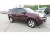 2015 Dark Cherry Pearl Honda Pilot EX-L 4WD #103674257