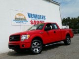 2013 Race Red Ford F150 STX SuperCab 4x4 #103674646