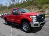 2015 Vermillion Red Ford F250 Super Duty XL Regular Cab 4x4 #103674300