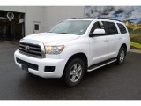 2008 Toyota Sequoia SR5 4WD Front 3/4 View