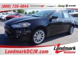 2015 Pitch Black Dodge Dart Limited #103716525