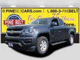 2015 Cyber Gray Metallic Chevrolet Colorado WT Extended Cab 4WD #103748412