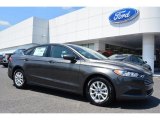2016 Magnetic Metallic Ford Fusion S #103784244