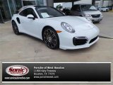 2015 White Porsche 911 Turbo S Coupe #103784336