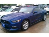 2015 Deep Impact Blue Metallic Ford Mustang V6 Coupe #103825984